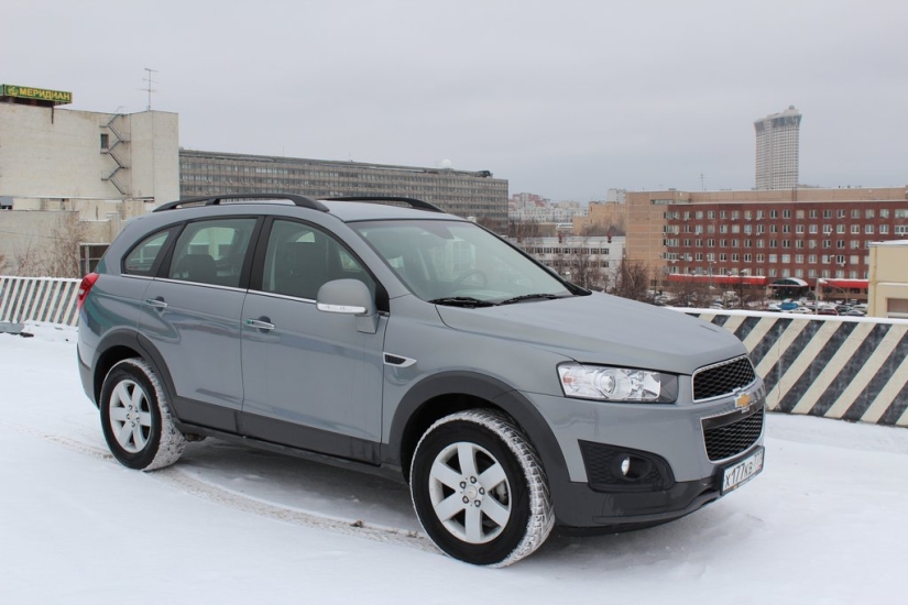 Chevrolet Captiva: winter olympics