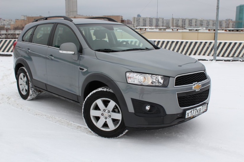 Chevrolet Captiva: winter olympics
