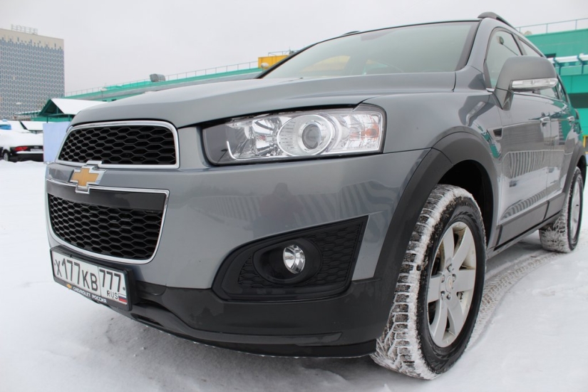 Chevrolet Captiva: winter olympics