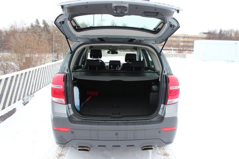 Chevrolet Captiva: winter olympics