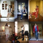 Chicos con la ropa de sus novias