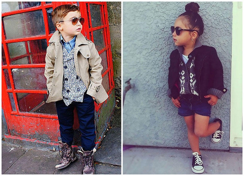 Children who are better dressed than you
