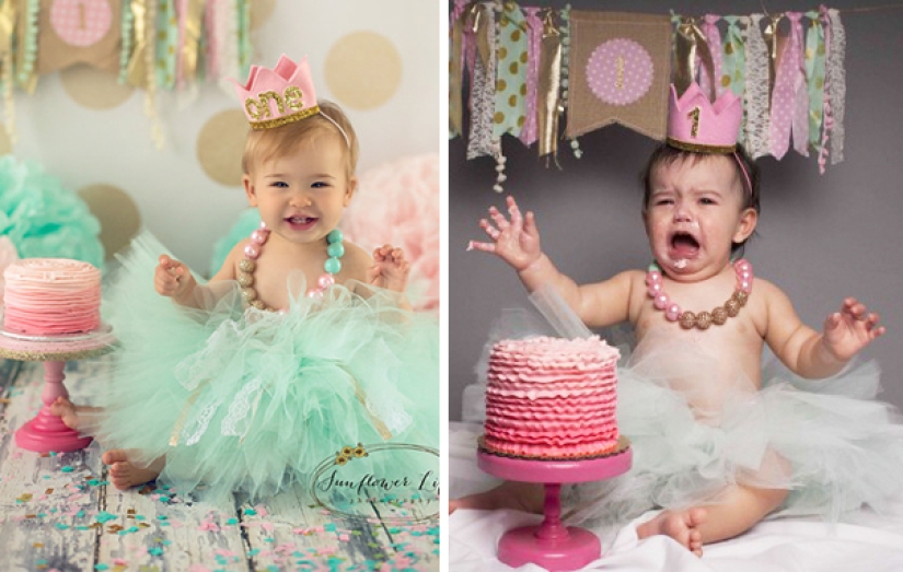 Children's photo shoots: expectations versus harsh reality