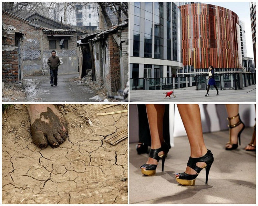 China's Social Contrasts: Poor and Rich