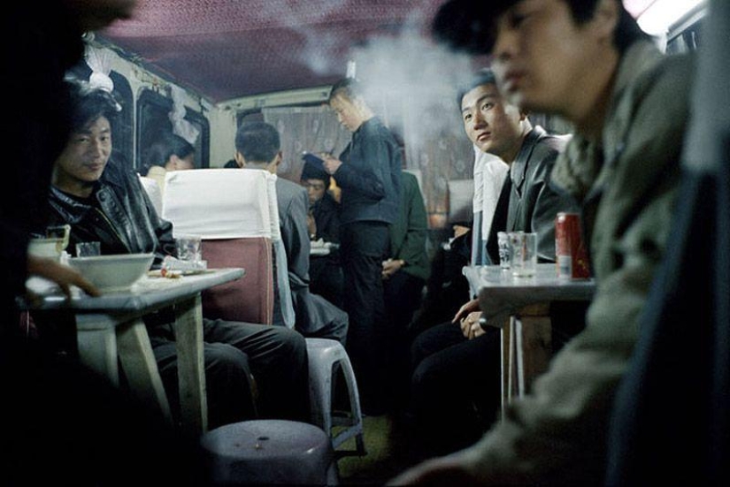 Chinese border between Russia and North Korea