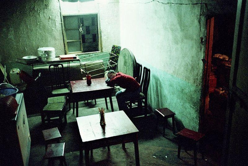 Chinese border between Russia and North Korea