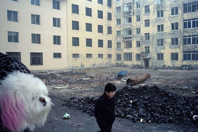 Chinese border between Russia and North Korea