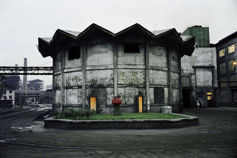 Chinese border between Russia and North Korea