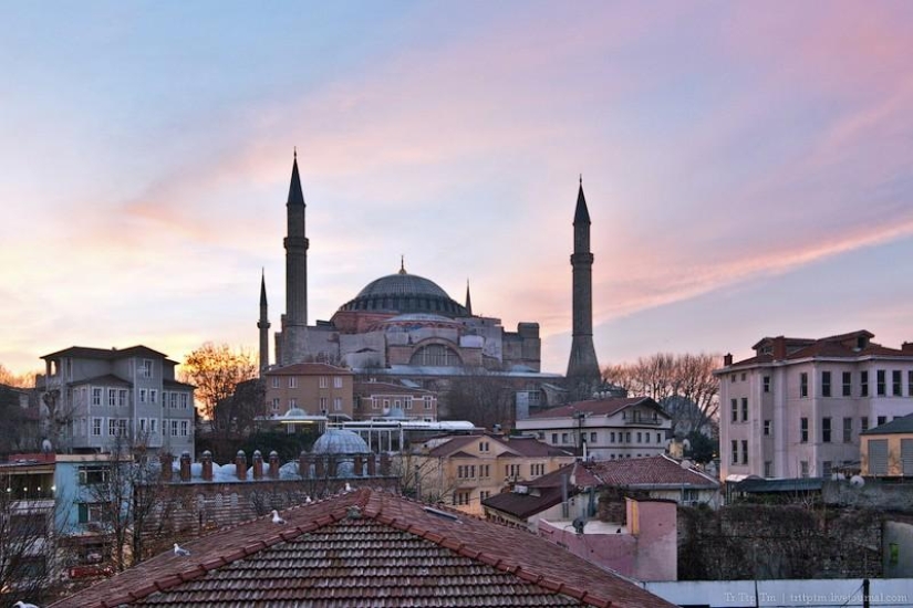 City between Asia and Europe