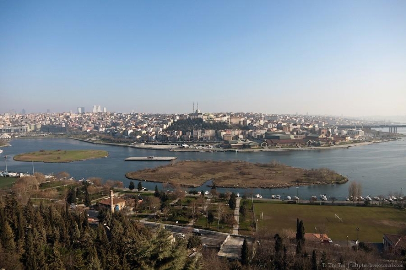 City between Asia and Europe