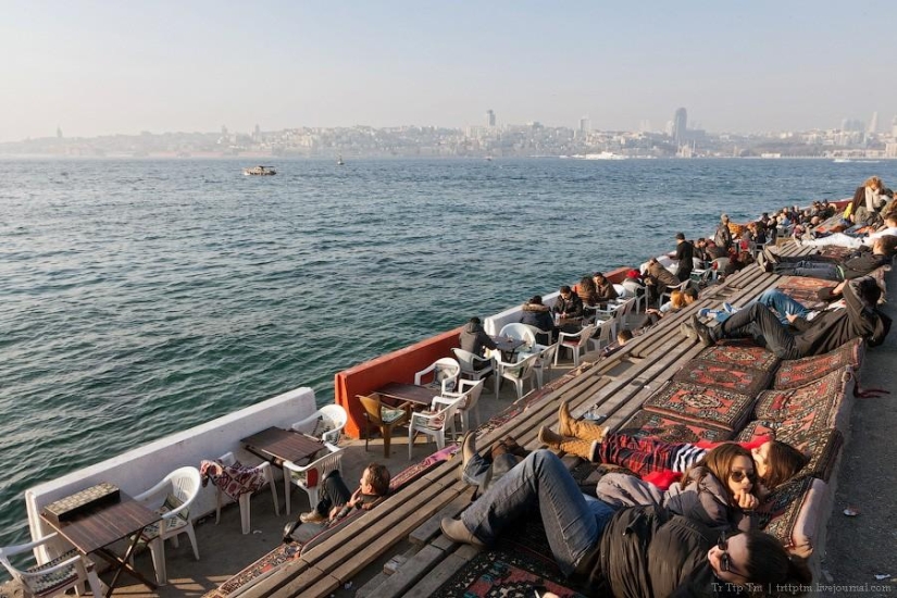 City between Asia and Europe