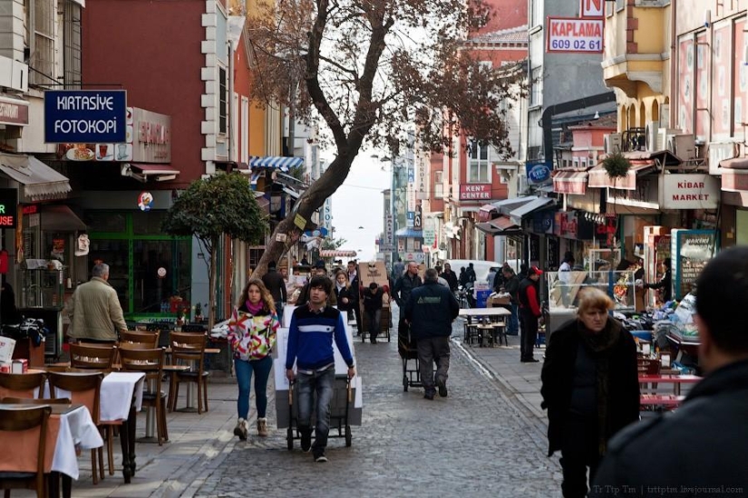 City between Asia and Europe