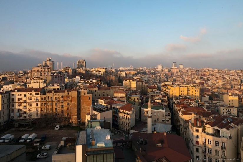 City between Asia and Europe