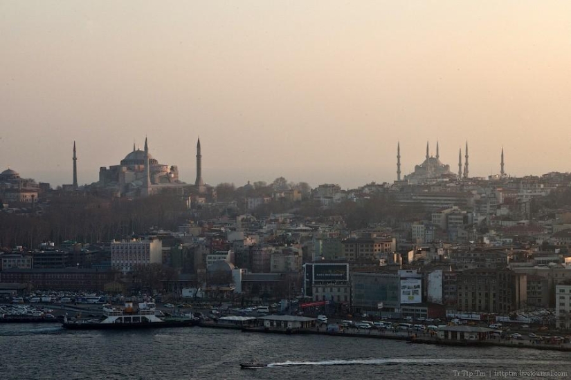 City between Asia and Europe