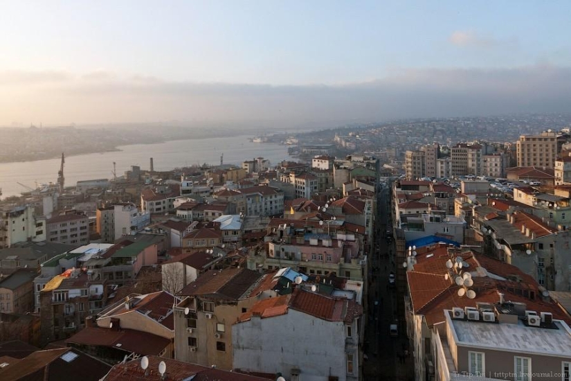 City between Asia and Europe