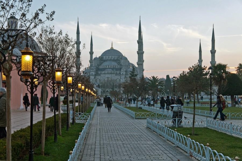 City between Asia and Europe