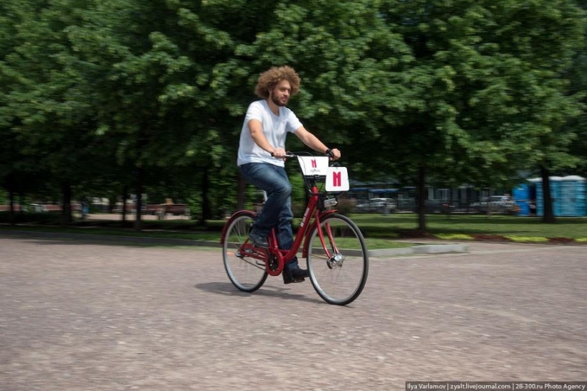 City bike rental opens in Moscow City bike rental opens in Moscow