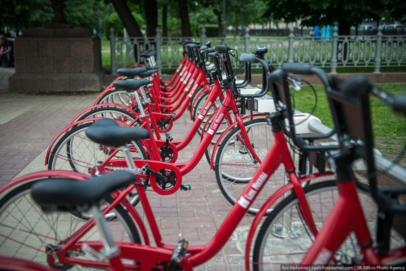 City bike rental opens in Moscow City bike rental opens in Moscow