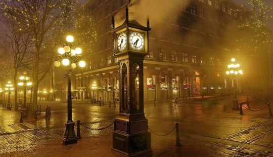 Ciudades envueltas en niebla