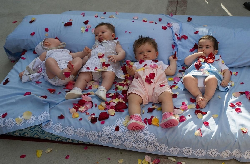 Cleansing leaps of the devil through babies Cleansing leaps of the devil through babies