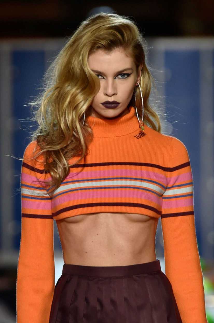 Cleavage on the contrary: the trend for seductive outfits that open the chest from below