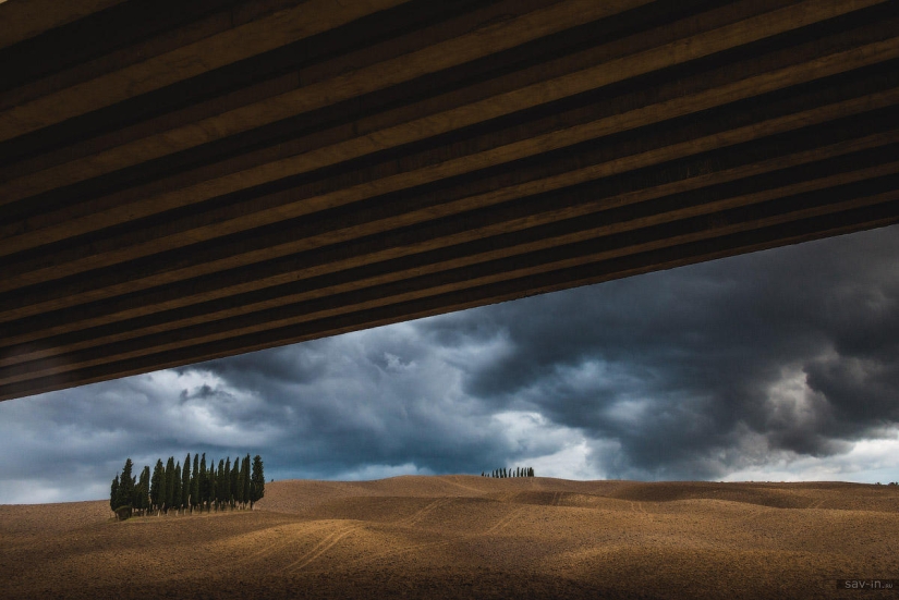 Cálido otoño en la Toscana