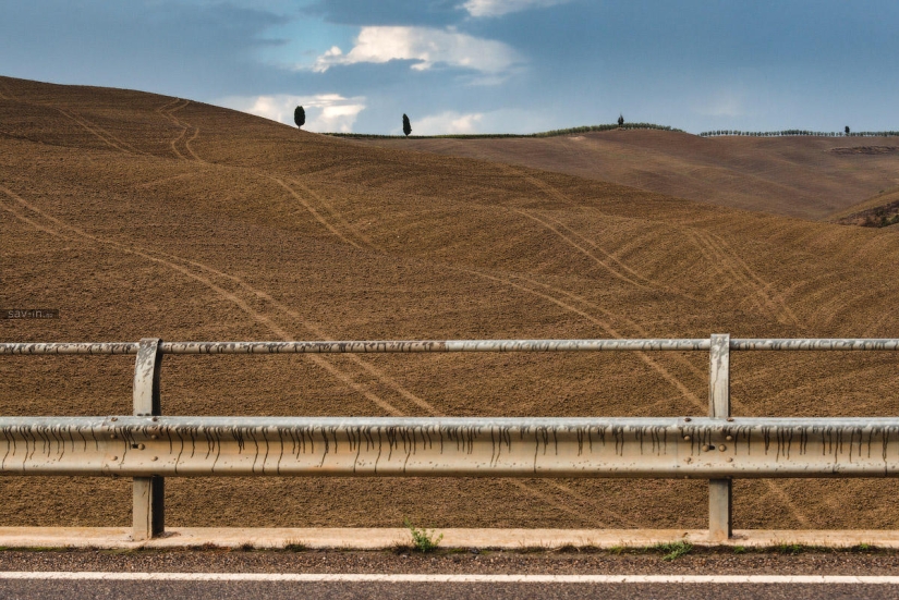 Cálido otoño en la Toscana