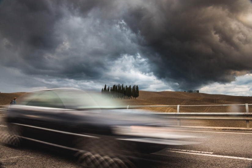 Cálido otoño en la Toscana
