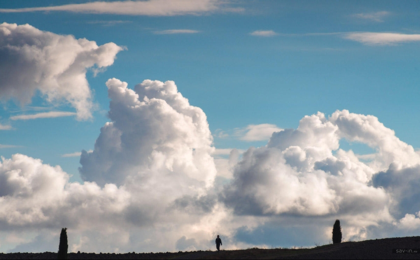 Cálido otoño en la Toscana