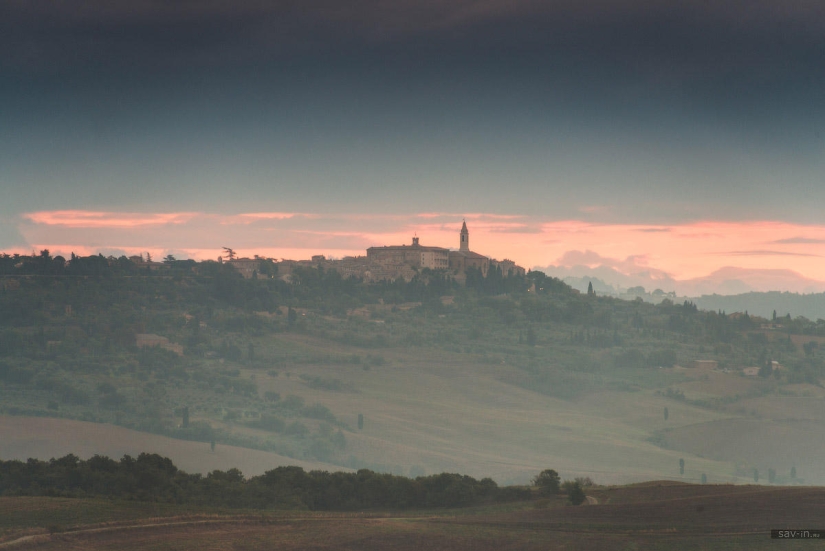 Cálido otoño en la Toscana