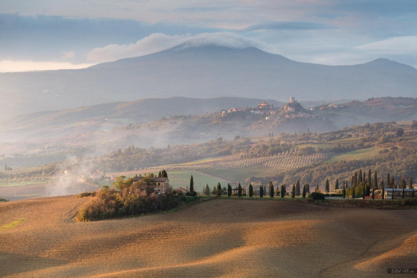 Cálido otoño en la Toscana