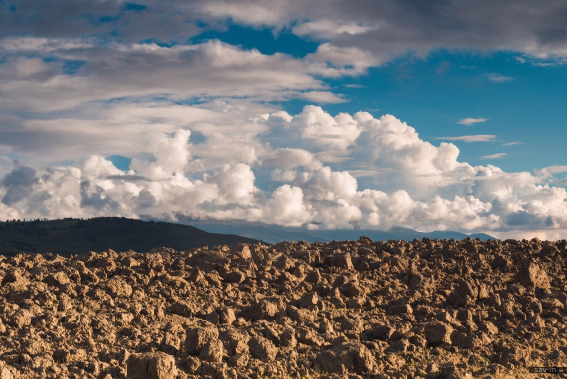 Cálido otoño en la Toscana