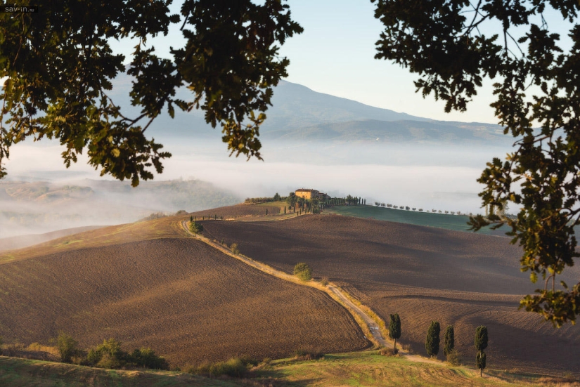 Cálido otoño en la Toscana