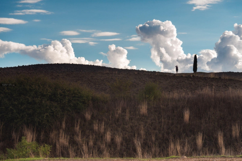 Cálido otoño en la Toscana