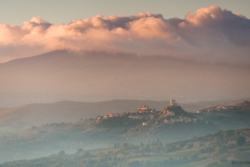 Cálido otoño en la Toscana