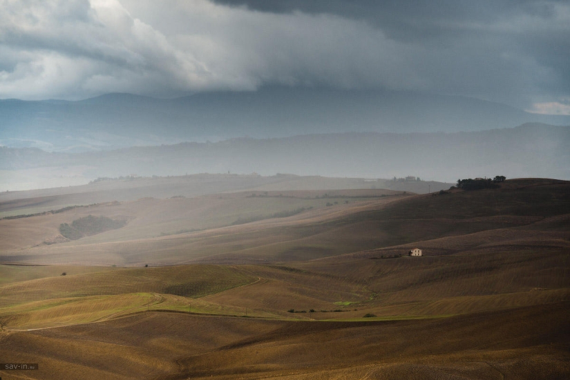 Cálido otoño en la Toscana