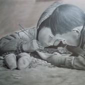 Clinging to the soul: a heartfelt series of works by a Spanish artist