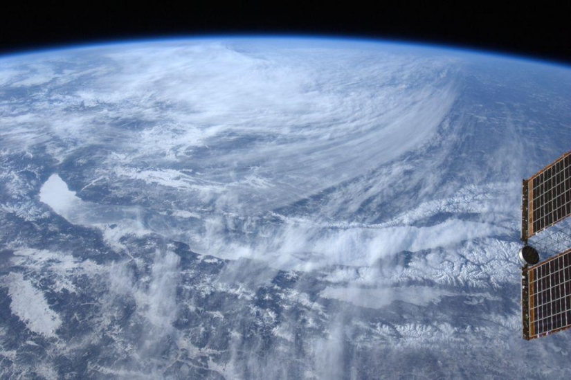 Clouds: View from space