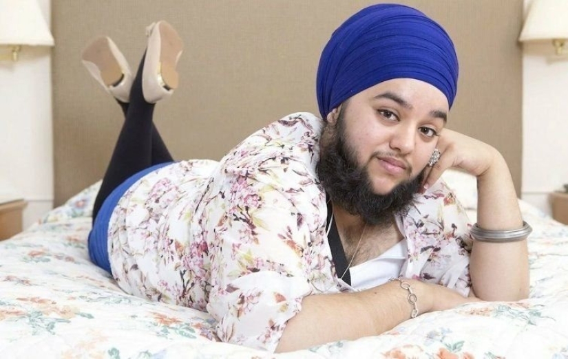 Cómo aceptarse: una chica con barba en marcos que no tiene miedo de mostrar a la sociedad