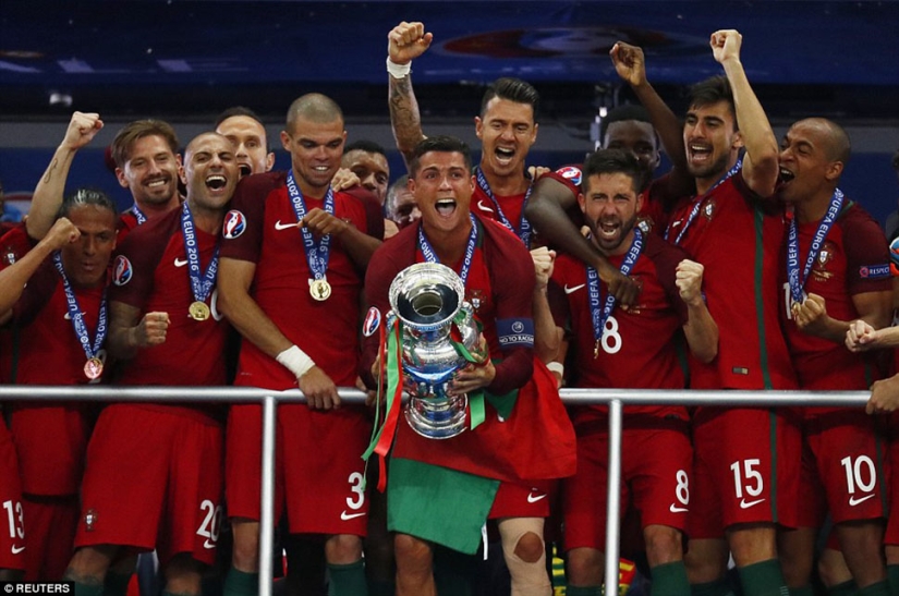 Cómo celebró Portugal la victoria de la selección en la Eurocopa 2016 Cómo celebró Portugal la victoria de la selección en la Eurocopa 2016