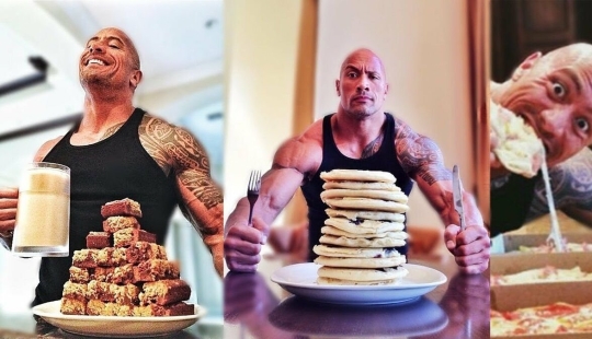 ¿Cómo come el actor más rico de Hollywood, Dwayne Johnson? ¿Cómo come el actor más rico de Hollywood, Dwayne Johnson?