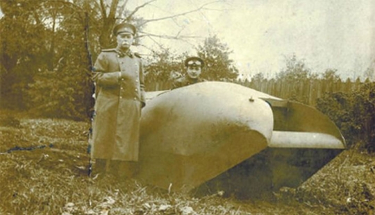 ¿Cómo era el primer tanque ruso "Vezdekhod"?