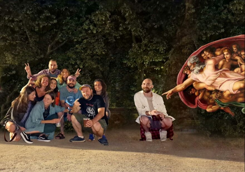 Cómo nuestro amigo una vez fue a la luna - 12 divertidas manipulaciones de fotos que hicimos Cómo nuestro amigo una vez fue a la luna - 12 divertidas manipulaciones de fotos que hicimos