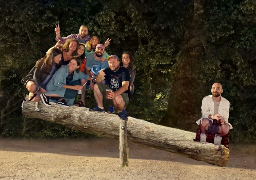 Cómo nuestro amigo una vez fue a la luna - 12 divertidas manipulaciones de fotos que hicimos Cómo nuestro amigo una vez fue a la luna - 12 divertidas manipulaciones de fotos que hicimos