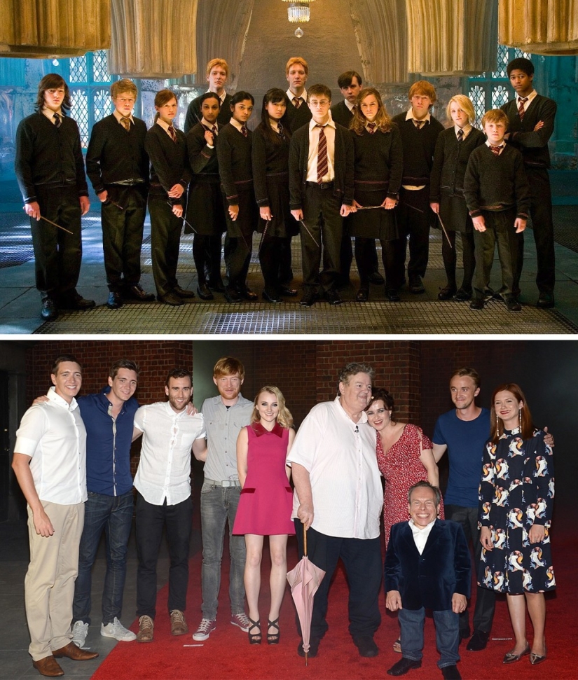 Cómo se conocieron los héroes de las películas de culto muchos años después