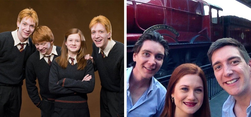 Cómo se conocieron los héroes de las películas de culto muchos años después