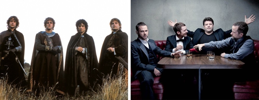 Cómo se conocieron los héroes de las películas de culto muchos años después