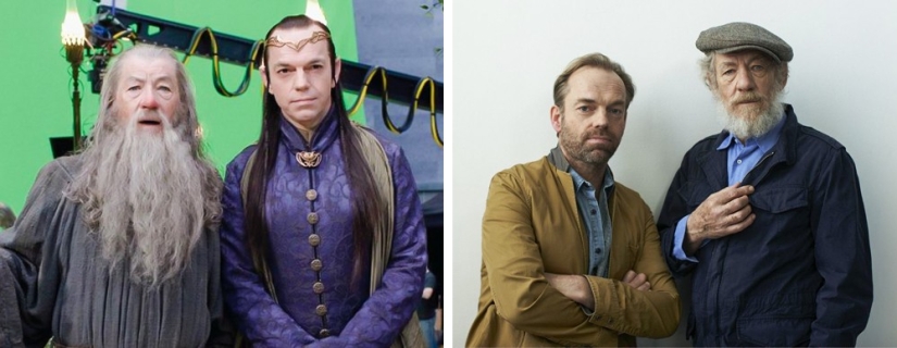 Cómo se conocieron los héroes de las películas de culto muchos años después