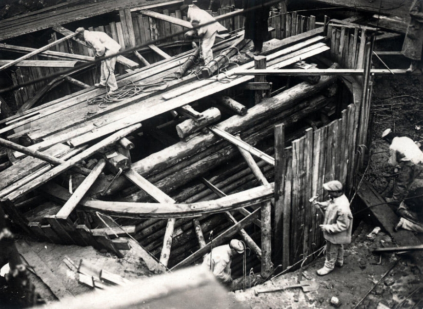 Cómo se construyó la primera etapa del Metro de Moscú Cómo se construyó la primera etapa del Metro de Moscú