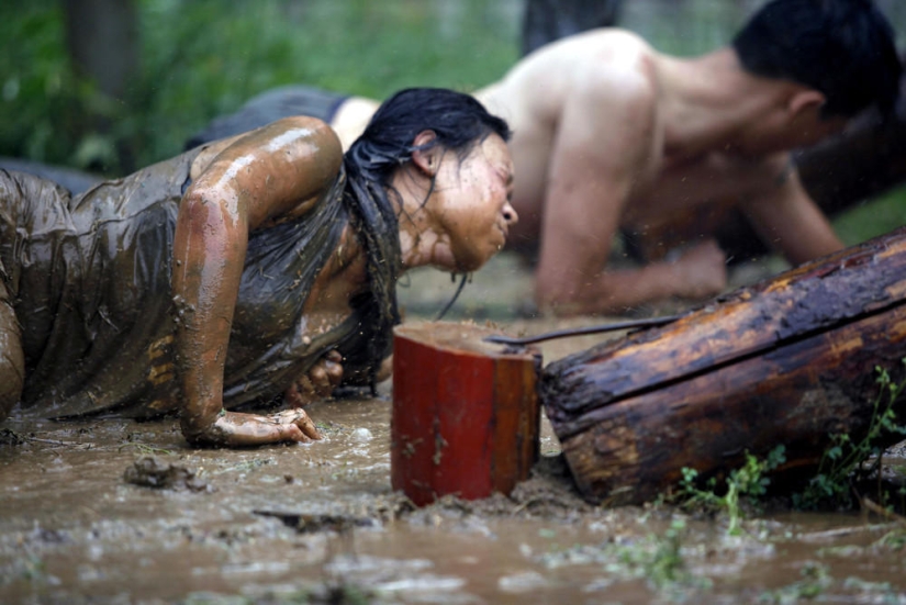 Cómo se entrena a las guardaespaldas de élite en China